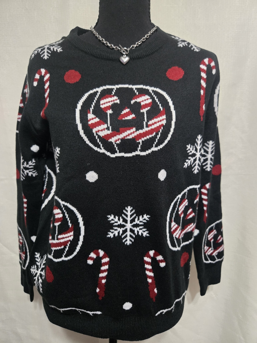 Backstitch 
Hexmas Crew Neck Sweater